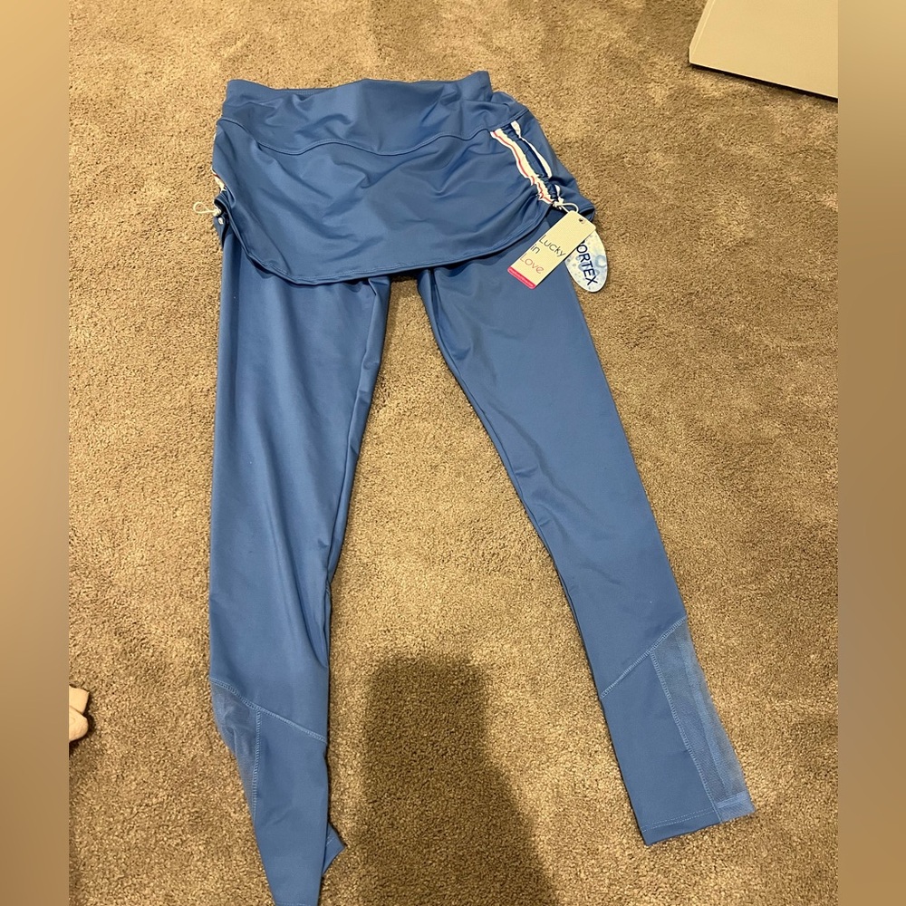 Lucky in love tennis skirt with leggings